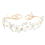 Maxbell Flower Rhinestone Crystal Wedding Headband Bridal Headpieces Style 2 - Aladdin Shoppers