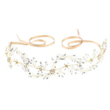 Maxbell Flower Rhinestone Crystal Wedding Headband Bridal Headpieces Style 2 - Aladdin Shoppers