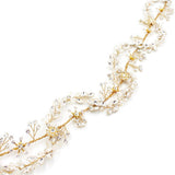 Maxbell Flower Rhinestone Crystal Wedding Headband Bridal Headpieces Style 2 - Aladdin Shoppers