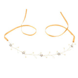 Maxbell Flower Rhinestone Crystal Wedding Headband Bridal Headpieces Style 3 Gold - Aladdin Shoppers