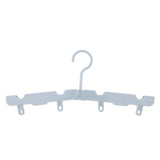 Maxbell Foldable Clothes Hanger Portable Travel Coat Drying Rack with 4 Clips Blue - Aladdin Shoppers