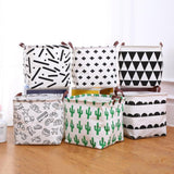 Maxbell Foldable Clothing Storage Bucket Laundry Basket Organizer Car - Aladdin Shoppers
