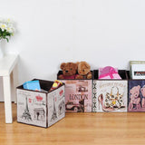 Maxbell Foldable Storage Ottonmans Box Chest Seat Food Stool Big Ben - Aladdin Shoppers