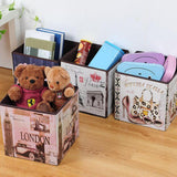 Maxbell Foldable Storage Ottonmans Box Chest Seat Food Stool Big Ben - Aladdin Shoppers