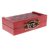 Maxbell Folding Portable Antique Chinese Chess Board Games Wooden Table Chess Pieces Set for Family Collectibles - Aladdin Shoppers