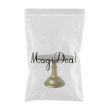 Maxbell Fondant Cake Stand Wedding Tool Display Accessory for Party 10 inch Gold - Aladdin Shoppers