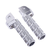Maxbell Footrest Highway Pegs for Suzuki GSXR600 GSXR750 GSXR1000 2000-11 Silver - Aladdin Shoppers
