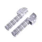 Maxbell Footrest Highway Pegs for Suzuki GSXR600 GSXR750 GSXR1000 2000-11 Silver - Aladdin Shoppers