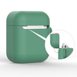 Maxbell For AirPods Case Protect Silicone Cover Earphone Charge Cover Matcha Green - Aladdin Shoppers