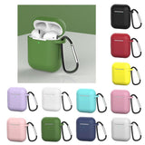 Maxbell For Apple AirPods Protector Silicone Cover Skin Earphone Cases Black - Aladdin Shoppers