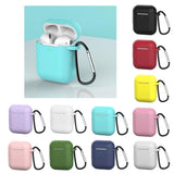 Maxbell For Apple AirPods Protector Silicone Cover Skin Earphone Cases Black - Aladdin Shoppers