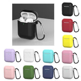 Maxbell For Apple AirPods Protector Silicone Cover Skin Earphone Cases Black - Aladdin Shoppers