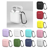 Maxbell For Apple AirPods Protector Silicone Cover Skin Earphone Cases Black - Aladdin Shoppers
