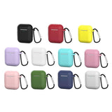 Maxbell For Apple AirPods Protector Silicone Cover Skin Earphone Cases Black - Aladdin Shoppers