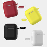Maxbell For Apple AirPods Protector Silicone Cover Skin Earphone Cases Black - Aladdin Shoppers