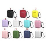 Maxbell For Apple AirPods Protector Silicone Cover Skin Earphone Cases Black - Aladdin Shoppers