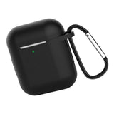 Maxbell For Apple AirPods Protector Silicone Cover Skin Earphone Cases Black - Aladdin Shoppers