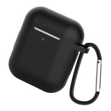 Maxbell For Apple AirPods Protector Silicone Cover Skin Earphone Cases Black - Aladdin Shoppers