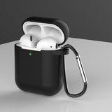 Maxbell For Apple AirPods Protector Silicone Cover Skin Earphone Cases Black - Aladdin Shoppers