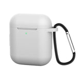 Maxbell For Apple AirPods Protector Silicone Cover Skin Earphone Cases White - Aladdin Shoppers
