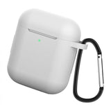 Maxbell For Apple AirPods Protector Silicone Cover Skin Earphone Cases White - Aladdin Shoppers