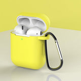 Maxbell For Apple AirPods Protector Silicone Cover Skin Earphone Cases Yellow - Aladdin Shoppers