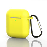 Maxbell For Apple AirPods Protector Silicone Cover Skin Earphone Cases Yellow - Aladdin Shoppers