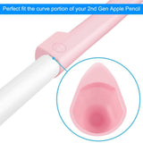 Maxbell For Apple Pencil 2nd Generation Case Cap Tip Pencil 2 Cover Holder Pink - Aladdin Shoppers
