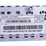 Maxbell For Asus UX31 UX31E UX31A Layout Keyboard US English Full Keyboard Silver - Aladdin Shoppers