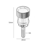 Maxbell For BMW R NINET Tool-less Seat Removal (Rear seat , passenger seat) Silver - Aladdin Shoppers