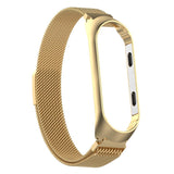 Maxbell For Xiaomi Band 3 4 Smart Bracelet Watch Band Strap Metal Wrist Gold - Aladdin Shoppers