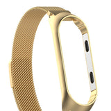 Maxbell For Xiaomi Band 3 4 Smart Bracelet Watch Band Strap Metal Wrist Gold - Aladdin Shoppers