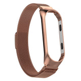 Maxbell For Xiaomi Band 3 4 Smart Bracelet Watch Band Strap Metal Wrist Rose Gold - Aladdin Shoppers