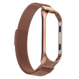 Maxbell For Xiaomi Band 3 4 Smart Bracelet Watch Band Strap Metal Wrist Rose Gold - Aladdin Shoppers