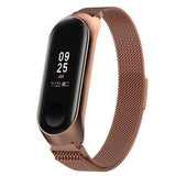 Maxbell For Xiaomi Band 3 4 Smart Bracelet Watch Band Strap Metal Wrist Rose Gold - Aladdin Shoppers