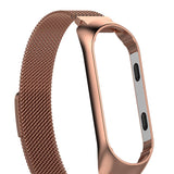 Maxbell For Xiaomi Band 3 4 Smart Bracelet Watch Band Strap Metal Wrist Rose Gold - Aladdin Shoppers