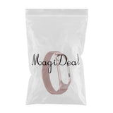 Maxbell For Xiaomi Band 3 4 Smart Bracelet Watch Band Strap Metal Wrist Rose Pink - Aladdin Shoppers