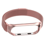 Maxbell For Xiaomi Band 3 4 Smart Bracelet Watch Band Strap Metal Wrist Rose Pink - Aladdin Shoppers