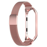 Maxbell For Xiaomi Band 3 4 Smart Bracelet Watch Band Strap Metal Wrist Rose Pink - Aladdin Shoppers