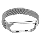 Maxbell For Xiaomi Band 3 4 Smart Bracelet Watch Band Strap Metal Wrist Silver - Aladdin Shoppers