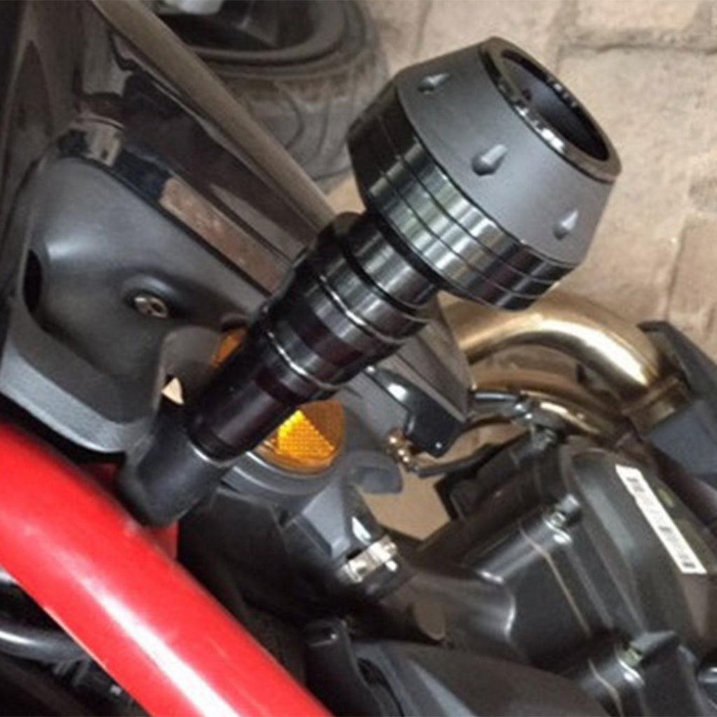 Maxbell Frame Falling Protector Slider Crash Protector for Motorcycle Blue - Aladdin Shoppers