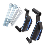 Maxbell Frame Sliders Anti Crash Falling Protector for Kawasaki Z900 2017-2018 Blue - Aladdin Shoppers