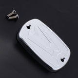 Maxbell Front Brake Reservoir Cover for Yamaha TMAX500 T-MAX530 Silver - Aladdin Shoppers