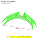 Maxbell Front Fairing Aerodynamic Winglets for KAWASAKI Ninja 250 Ninja 400 18 Green - Aladdin Shoppers