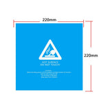 Maxbell Frosted 3D Printer Build Surface with 3 M Sticker 3D Printer heated Sheet Sticker - Aladdin Shoppers
