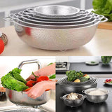 Maxbell Fruit Vegetable Fine Mesh Wash Strainer Colander Kitchen Supplies 16.5cm - Aladdin Shoppers