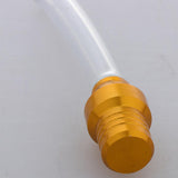 Maxbell Fuel Gas Tank Cap Air Vent Tube Breather for Pit Dirt Bike Motorcycle Gold - Aladdin Shoppers