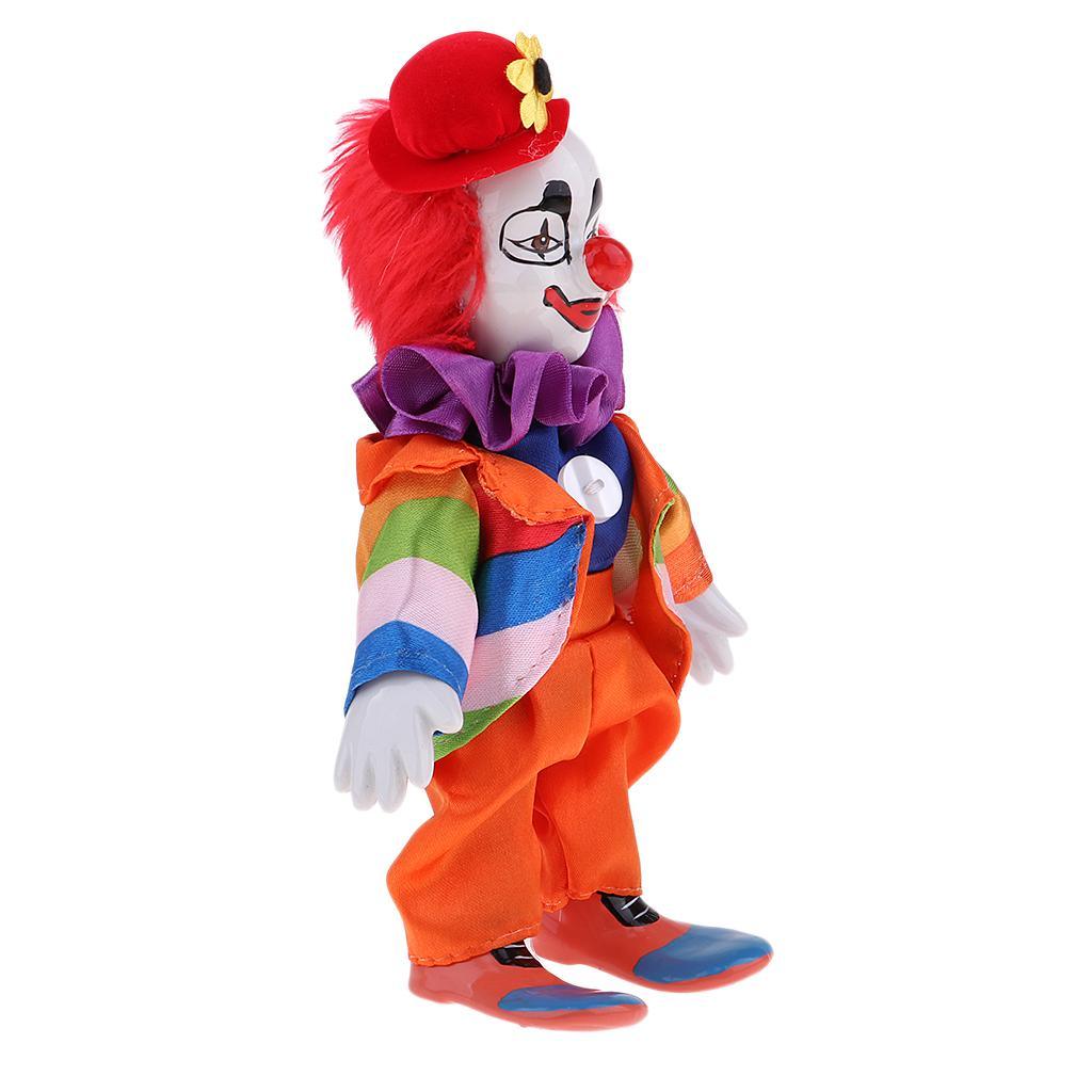 Maxbell Funny Clown Dolls Wearing Colorful Outfit Halloween Gift Home Decoration - Aladdin Shoppers