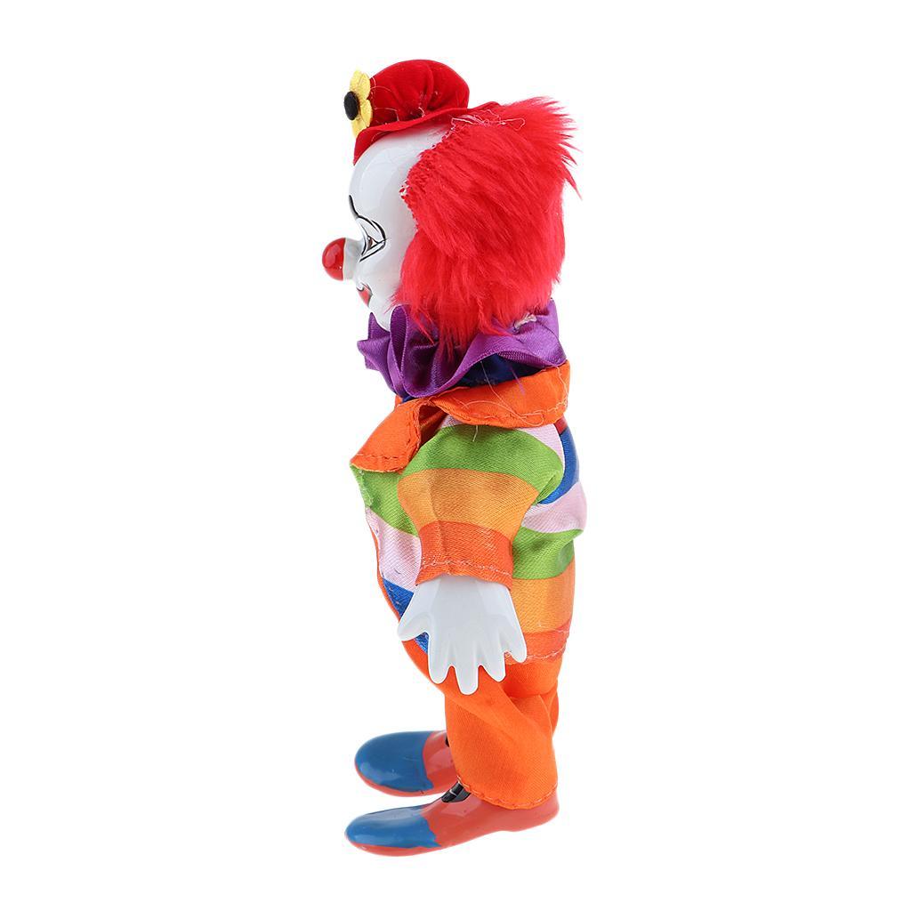 Maxbell Funny Clown Dolls Wearing Colorful Outfit Halloween Gift Home Decoration - Aladdin Shoppers
