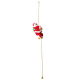 Maxbell Funny Electric Animated Climbing Santa Claus on 3ft Beads Chain Musical Moving Figure Christmas Ornament - Aladdin Shoppers